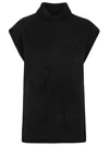 Ct Plage Cashmere High Neck Vest
