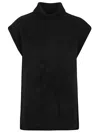 Ct Plage Cashmere High Neck Vest
