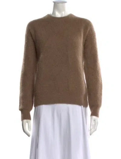 Pre-owned Ct Plage Crew Neck Sweater In Brown