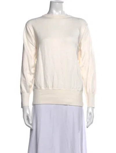 Pre-owned Ct Plage Crew Neck Sweater In Neutrals