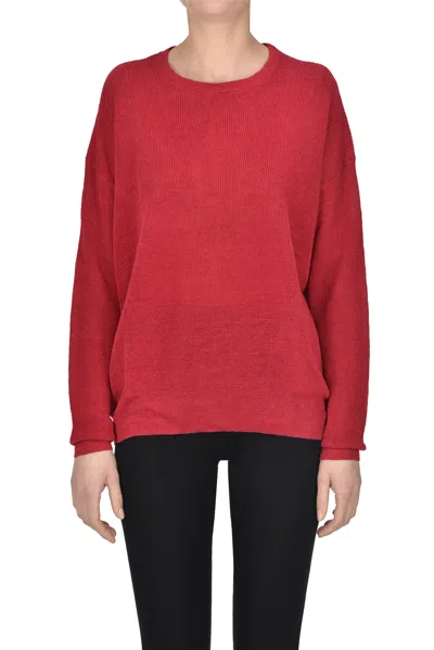 Ct Plage Murmansky Knit Pullover In Red