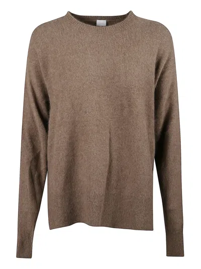 Ct Plage Long-sleeve Sweater In Brown