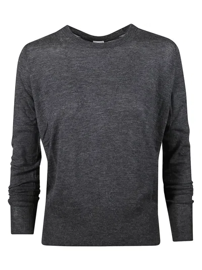 Ct Plage Long-sleeve Sweater In Gray
