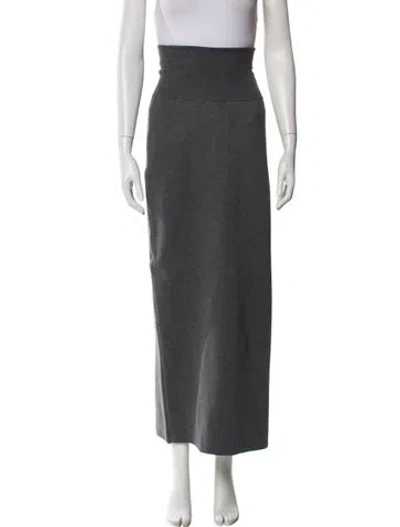 Pre-owned Ct Plage Midi Length Skirt W/ Tags In Gray