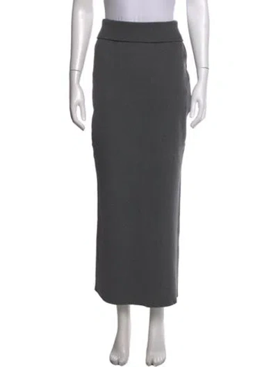 Pre-owned Ct Plage Midi Length Skirt W/ Tags In Grey