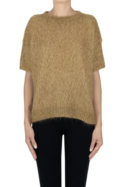 Ct Plage Mohair And Silk Pullover In Multi