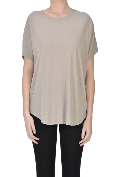 Ct Plage Oversized Cotton Shirt In Neutral
