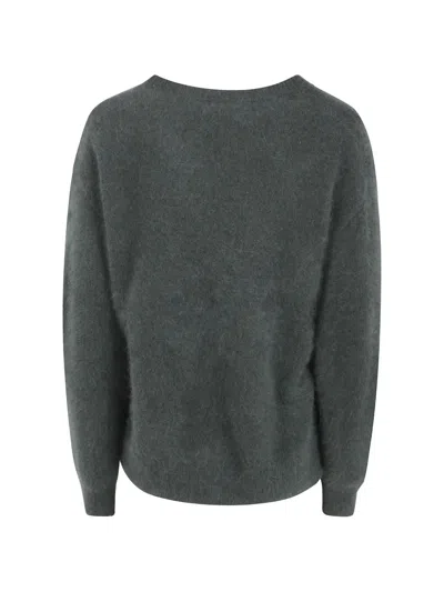 Ct Plage Round-neck Wool Sweater In Multi
