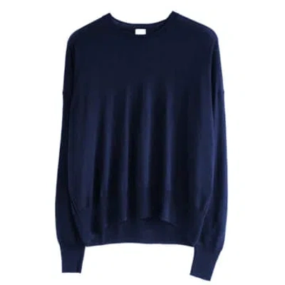 Ct Plage Jumper For Woman Ct24116 Black Navy