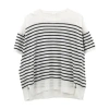 CT PLAGE T-SHIRT FOR WOMAN CT24131 WHITE/GREY