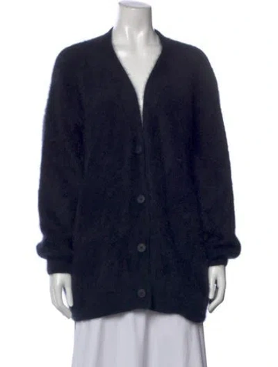 Pre-owned Ct Plage V-neck Sweater In Black