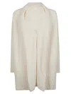 Ct Plage V-neck Wool Cardigan In White