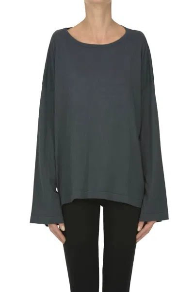 Ct Plage Wide Boxy Pullover In Blue