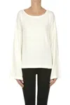 Ct Plage Wide Boxy Pullover In White