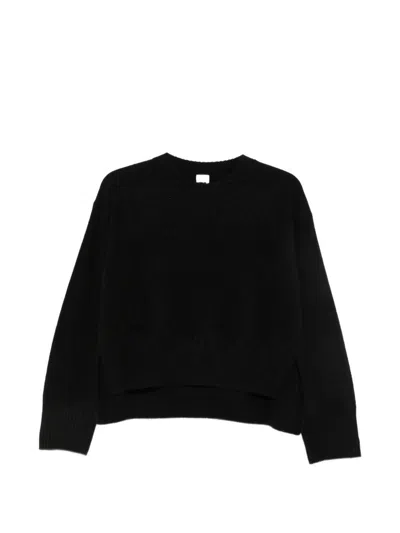 Ct Plage Wool Crewneck Sweater In Black