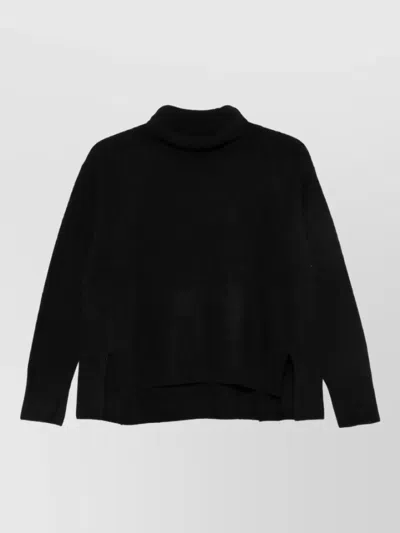 Ct Plage Wool Turtleneck Sweater In Black