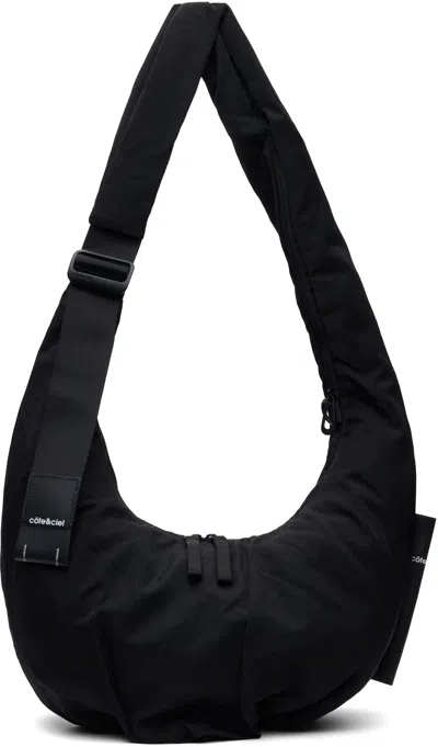 Côte And Ciel Black Hyco S Smooth Bag
