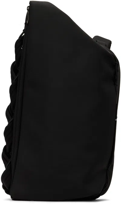 Côte And Ciel Black Isar M Ecoyarn Backpack