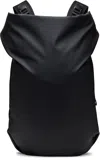 Côte And Ciel Black Nile M Obsidian Backpack In Black