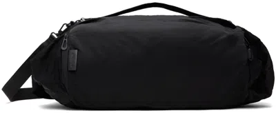 Côte And Ciel Black Obed Smooth Duffle Bag