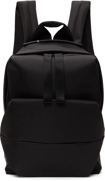 Côte And Ciel Black Sava S Sleek Backpack