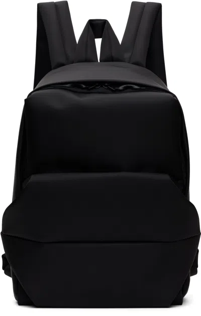 Côte And Ciel Black Sava Sleek Nylon Backpack