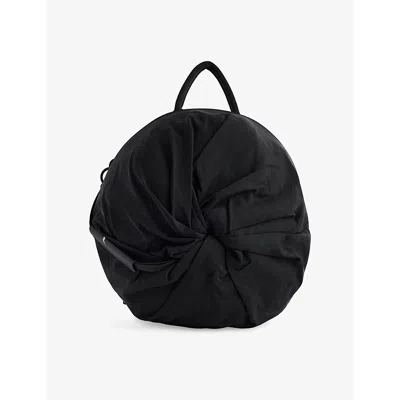 Côte And Ciel Mens Adria Infinity Woven-blend Backpack Black