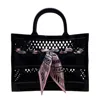 Cthru Women's The Soleil Cutout Jelly Tote In Black