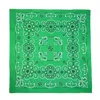 Ctm 27 Inch Extra Large Cotton Paisley Bandana (pack Of 6) In Green