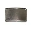 Ctm Blank Large Belt Buckle In Silver