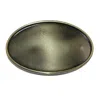 Ctm Blank Oval Belt Buckle In Gold