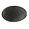 Ctm Blank Oval Belt Buckle In Multi