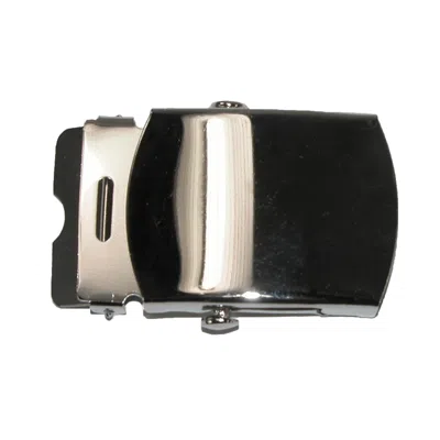 Ctm Blank Removable Military Belt Buckle In Silver