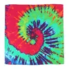 Ctm Bright Tie Dye Print Bandana In Multi