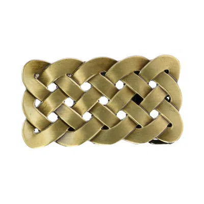 Ctm Celtic Knot Belt Buckle In Gold