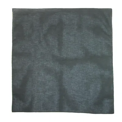 Ctm Cotton All Purpose Solid Bandana (pack Of 5 Of Same Color) In Black