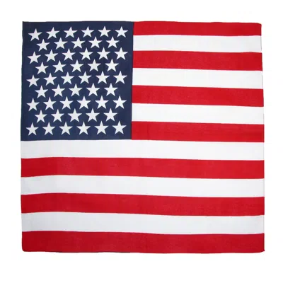 Ctm Cotton American Flag Bandanas