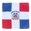 Ctm Cotton Dominican Republic Flag Bandana Set (pack Of 12) In Multi