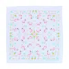 Ctm Cotton Flamingo And Pineapple Print Bandana In White