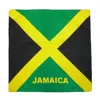 Ctm Cotton Jamaican Flag Bandana In Multi