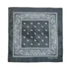 Ctm Cotton Paisley All-purpose Bandanas (pack Of 5 Of Same Color) In Black