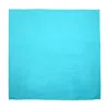 Ctm Cotton Solid Color Bandanas (pack Of 5 Of Same Color) In Blue