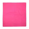 Ctm Cotton Solid Color Bandanas (pack Of 5 Of Same Color) In Pink