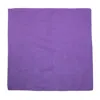 Ctm Cotton Solid Color Bandanas (pack Of 5 Of Same Color) In Purple