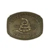 Ctm Don't Tread On Me American Belt Buckle In Gold