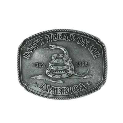 Ctm Don't Tread On Me American Belt Buckle In Multi