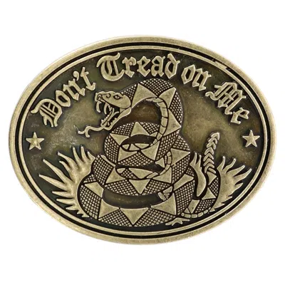 Ctm Don't Tread On Me Belt Buckle In Multi