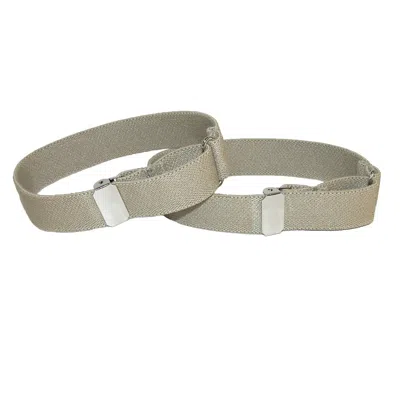 Ctm Elastic .75 Inch Wide Solid Color Adjustable Sleeve Garter In Green