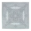 Ctm Extra Large 27 Inch Fashion Paisley Print Bandana In Grey