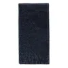 Ctm Men's Alligator Print Roper Wallet And Checkbook Holder In Black